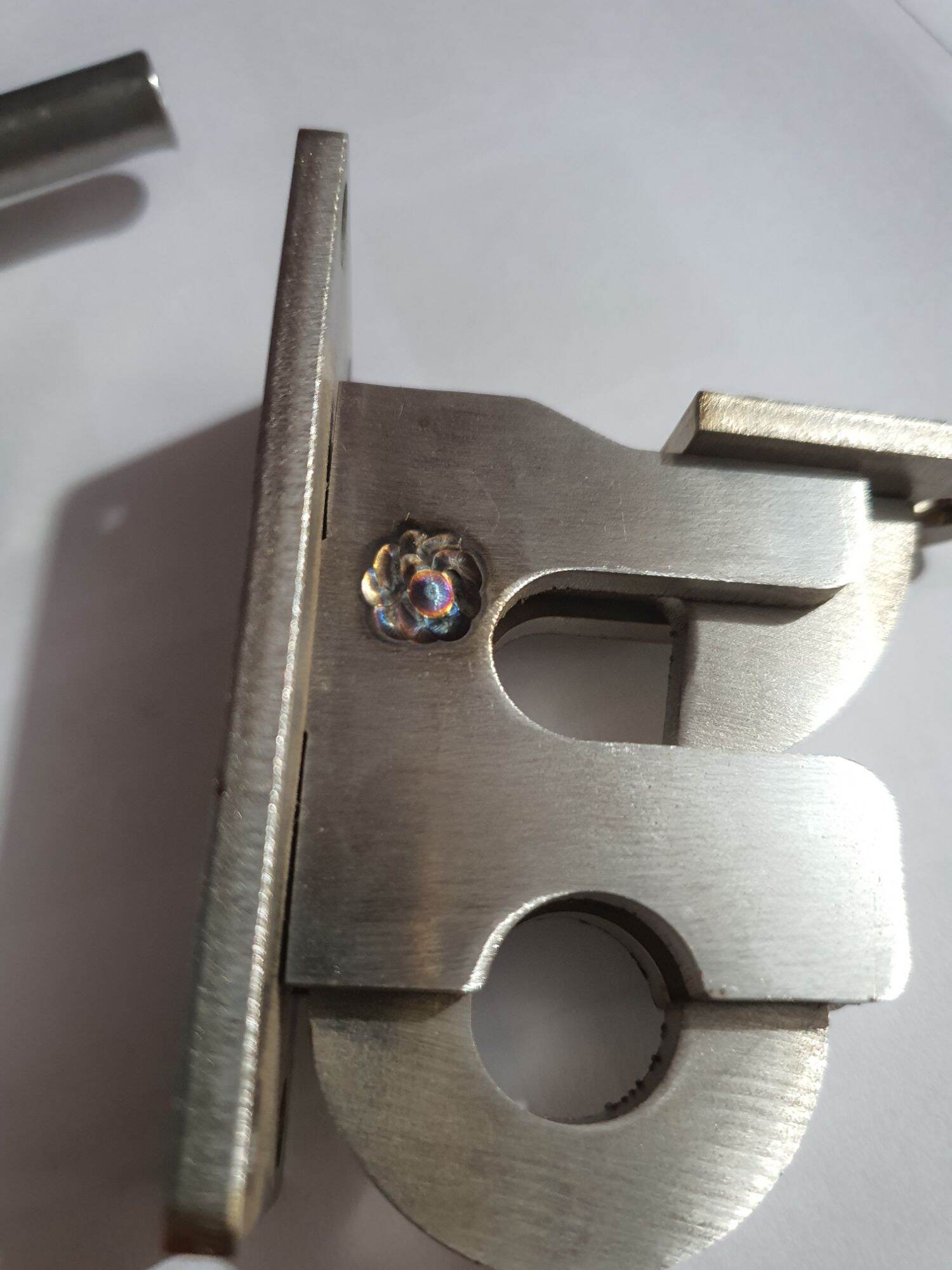 Chốt cổng tự động INOX 304, hàng cao cấp (tặng kèm 8 vít inox)