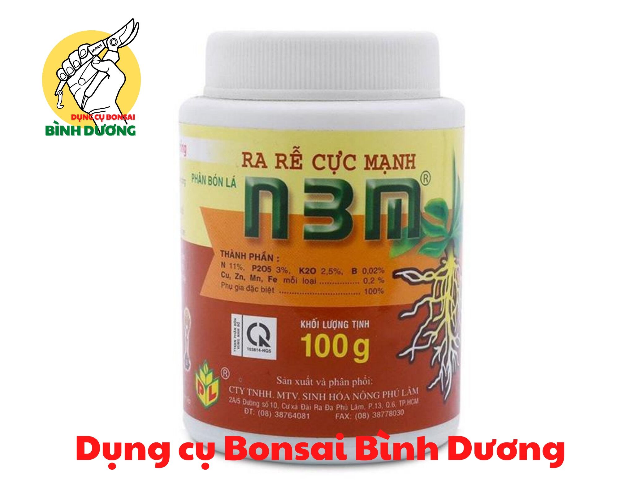 Ra rễ cực mạnh n3m 100g - phân bón lá n3m