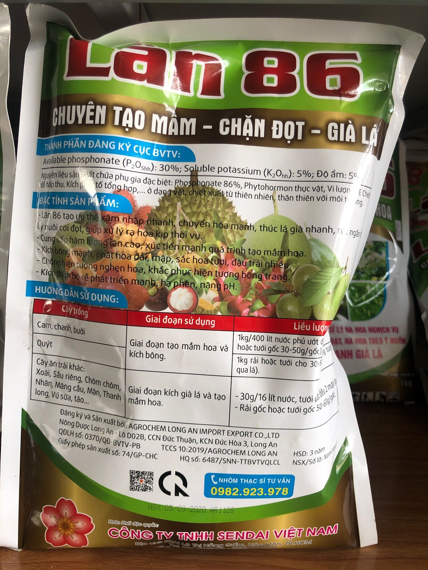 Lân 86 Chuyên tạo mầm hoa- kích hoa