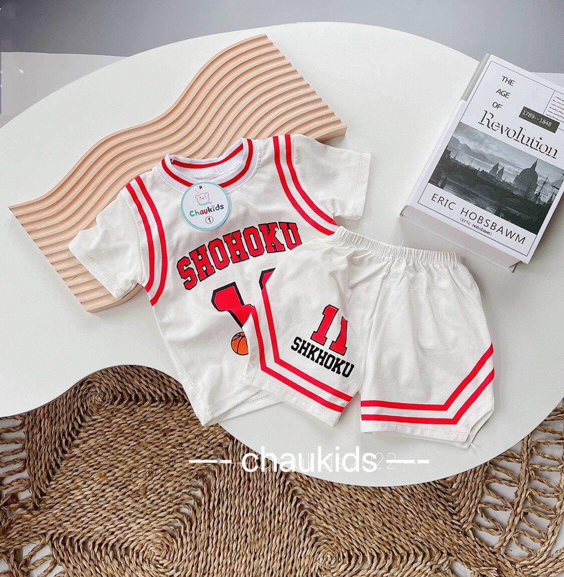 Bộ thể thao số cho bé trai 8-20kg