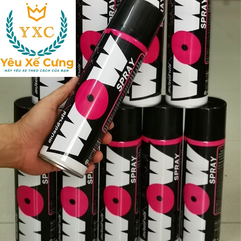 WOW _ Rửa Sên WOW Spray 600ml _ Nhập Khẩu Thái Lan