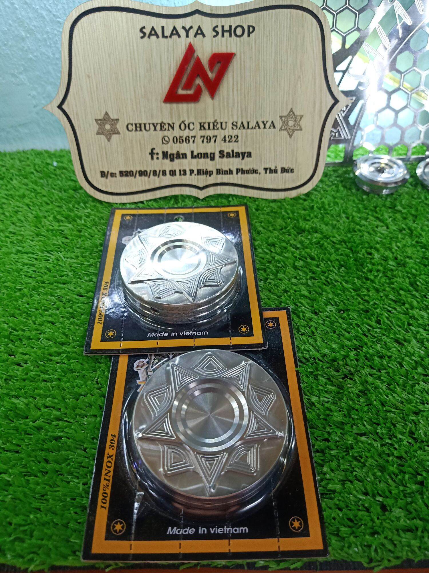 Nắp Xăng inox 304 dành cho tất cả dòng xe