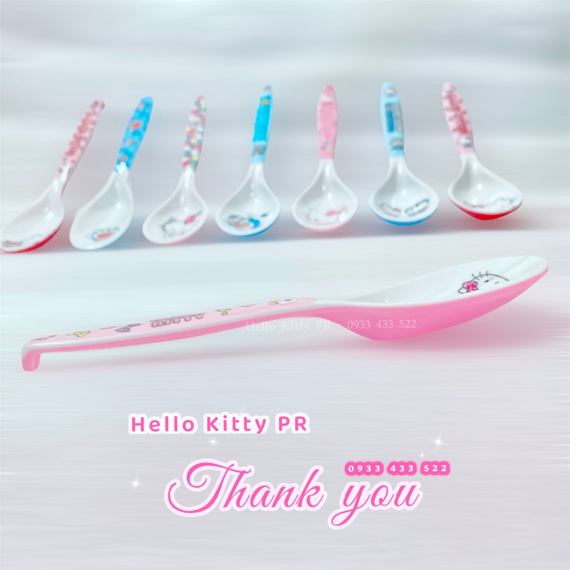 [Freeship MAX] Muỗng thìa ăn cơm Doremon Doraemon HelloKitty PR