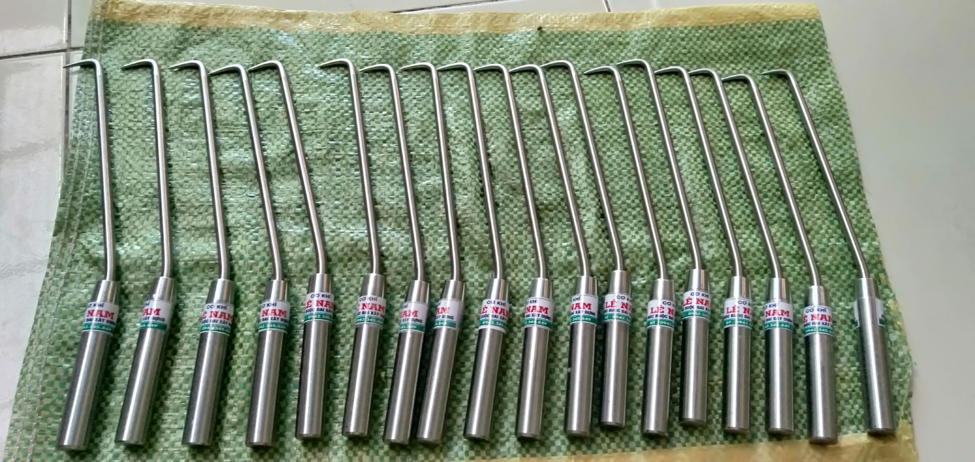 COMBO-5 Móc Buộc Đai Số 7 mạ kẽm