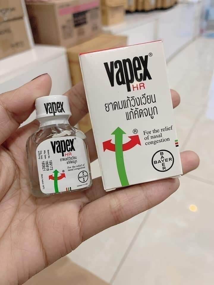 DẦU HÍT THÔNG MŨI VAPEX THÁI LAN 14Ml