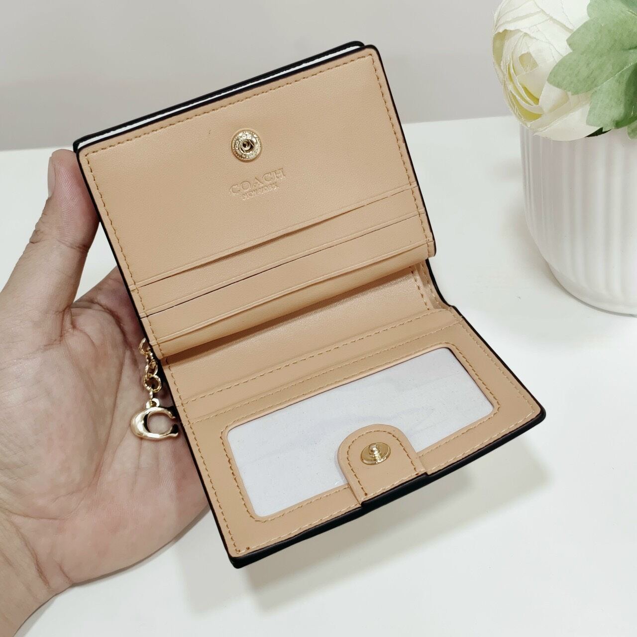 VÍ C🅾️ACH - Snap Wallet In Signature siêu đẹp