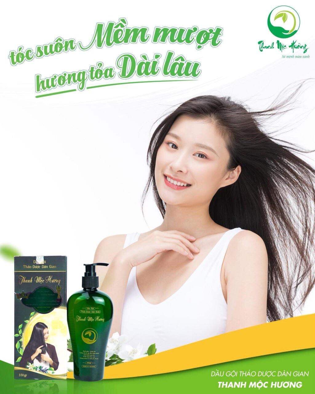 Dầu gội thảo mộc thanh mộc hương.