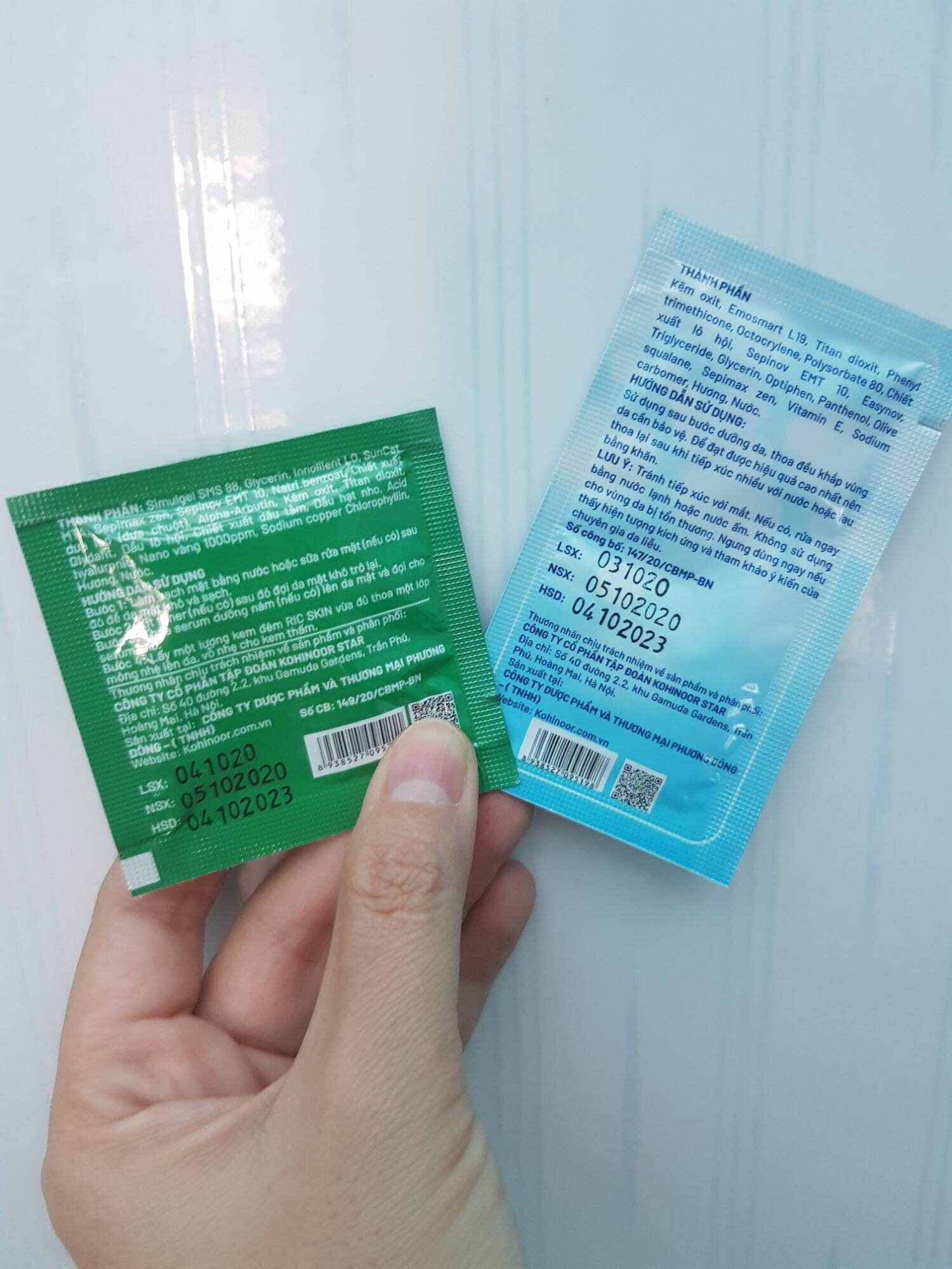 [HCM]kem face ric skin đêm (gói 3g)