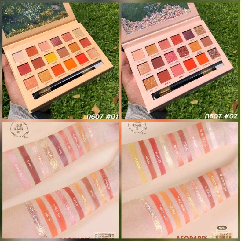 BẢNG PHẤN MẮT 18 Ô MÀU MẮT NEECARA
