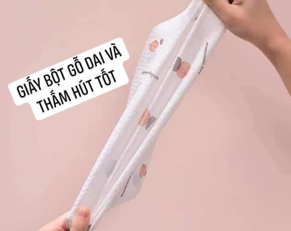 CUỘN GIẤY LAU ĐA NĂNG SIÊU DAI DÙNG ĐƯỢC NHIỀU LẦN