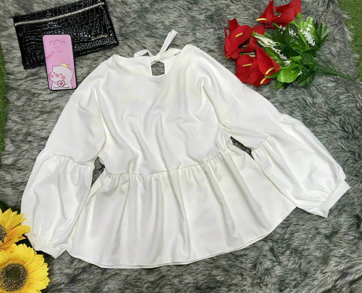 Áo babydol tay phồng