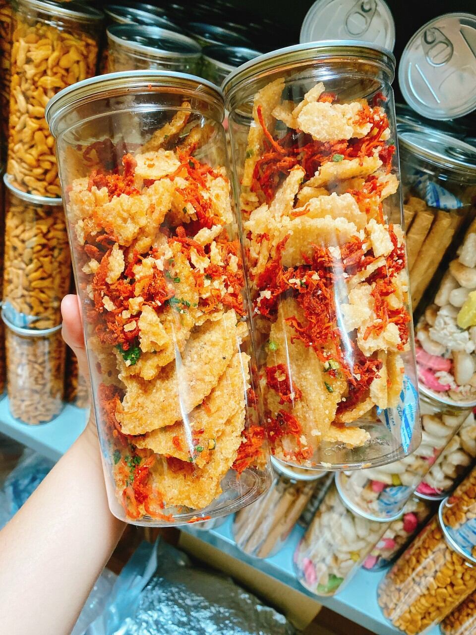 Hủ pet - 300g cơm lắc khô bò