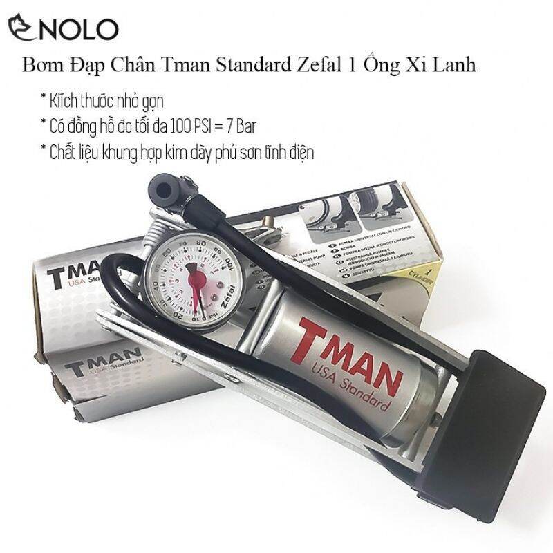 Bơm 1 ống tman standard usa