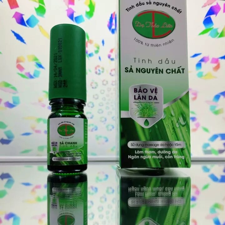 ( 5ml ) Tinh dầu sả chanh nguyên chất dạ Thảo liên