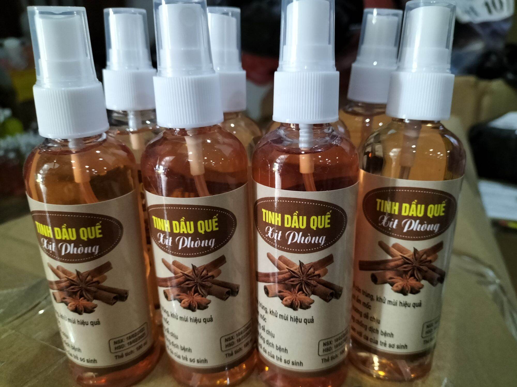 Chai xịt tinh dầu quế 100ml