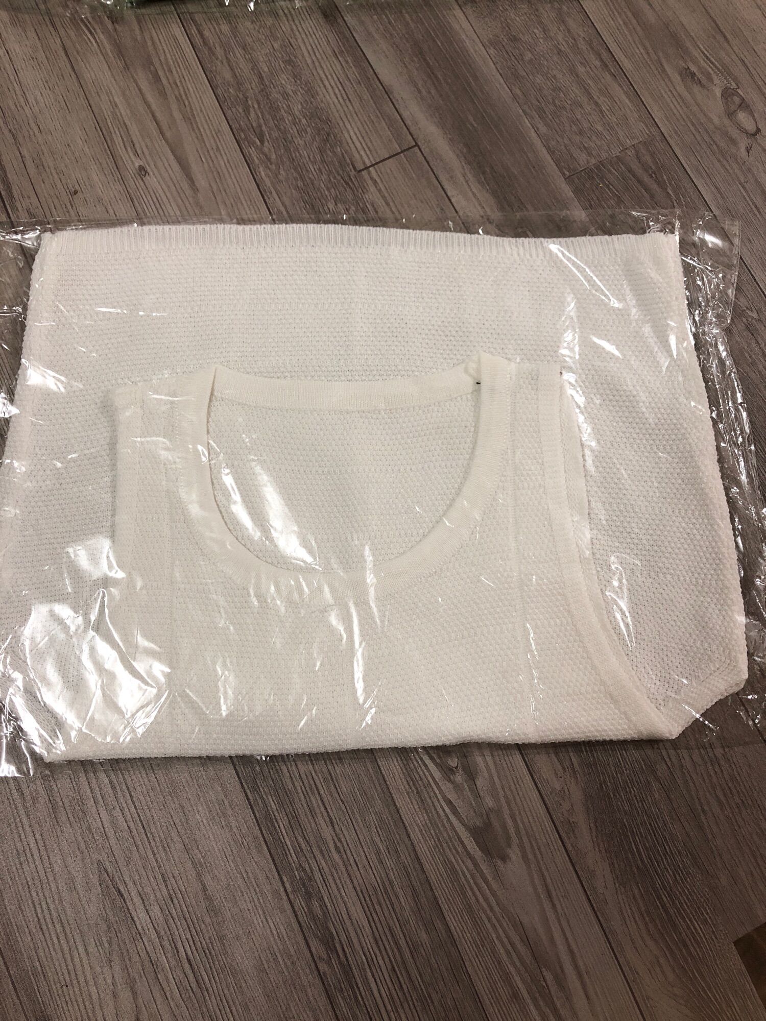 Áo ba lỗ nữ chất len mỏng croptop ulazang phong cách HQ