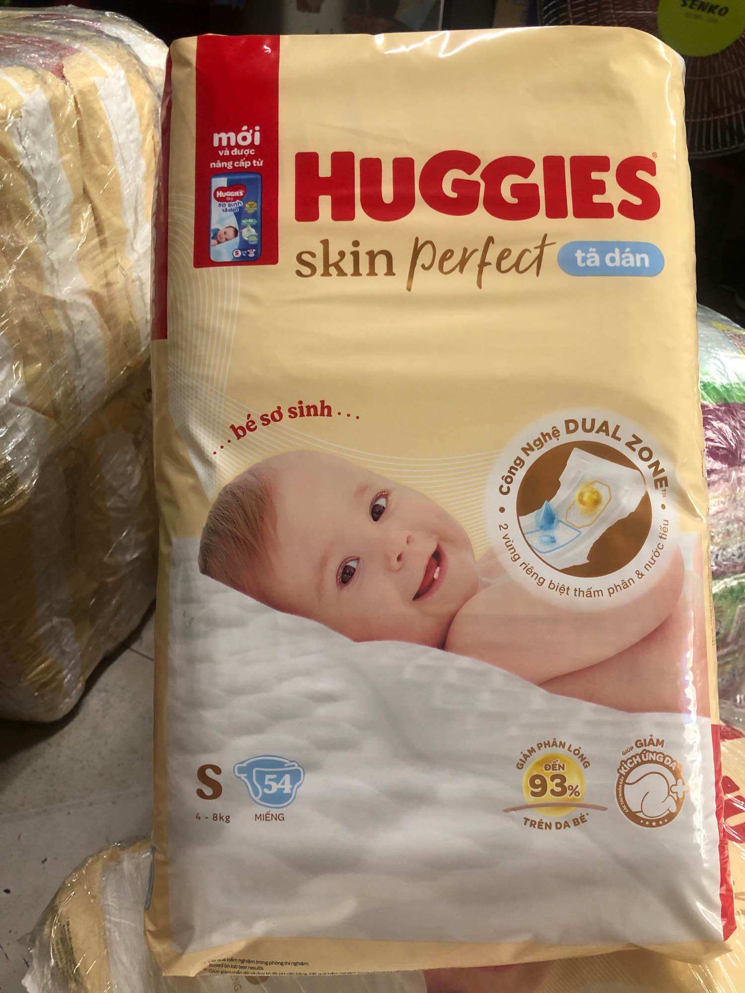 Tã dán huggies size S54 miếng