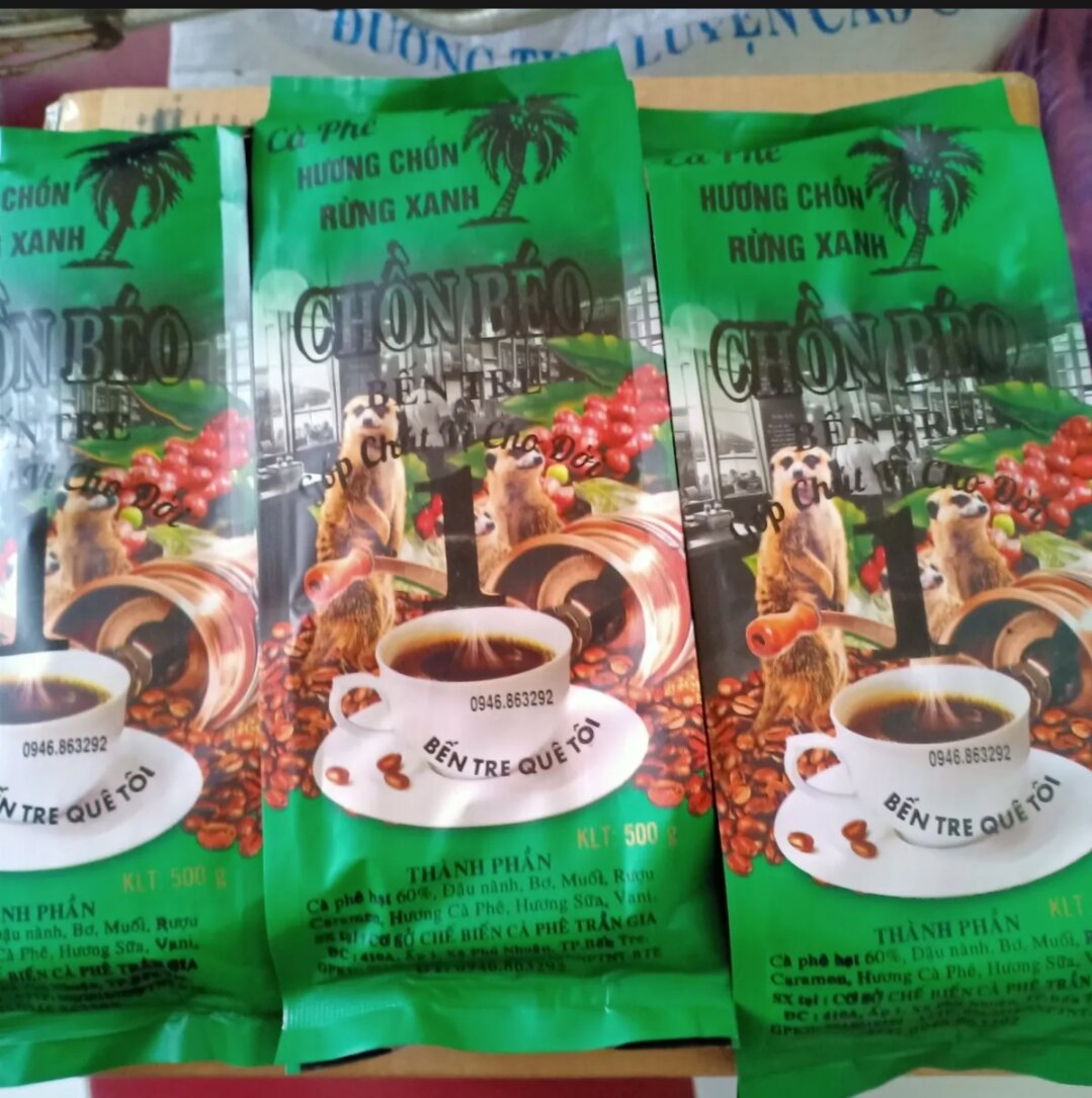 Cafe Chồn Trần Gia 500g