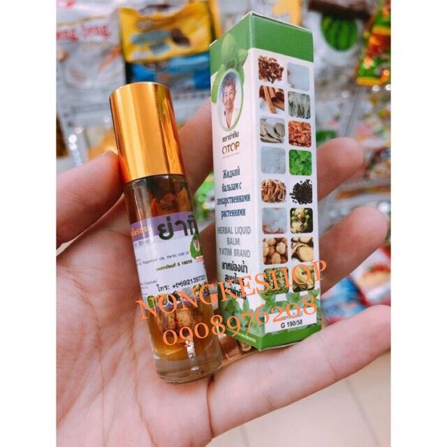 Dầu lăn 16 vị thảo dược Thái Lan
