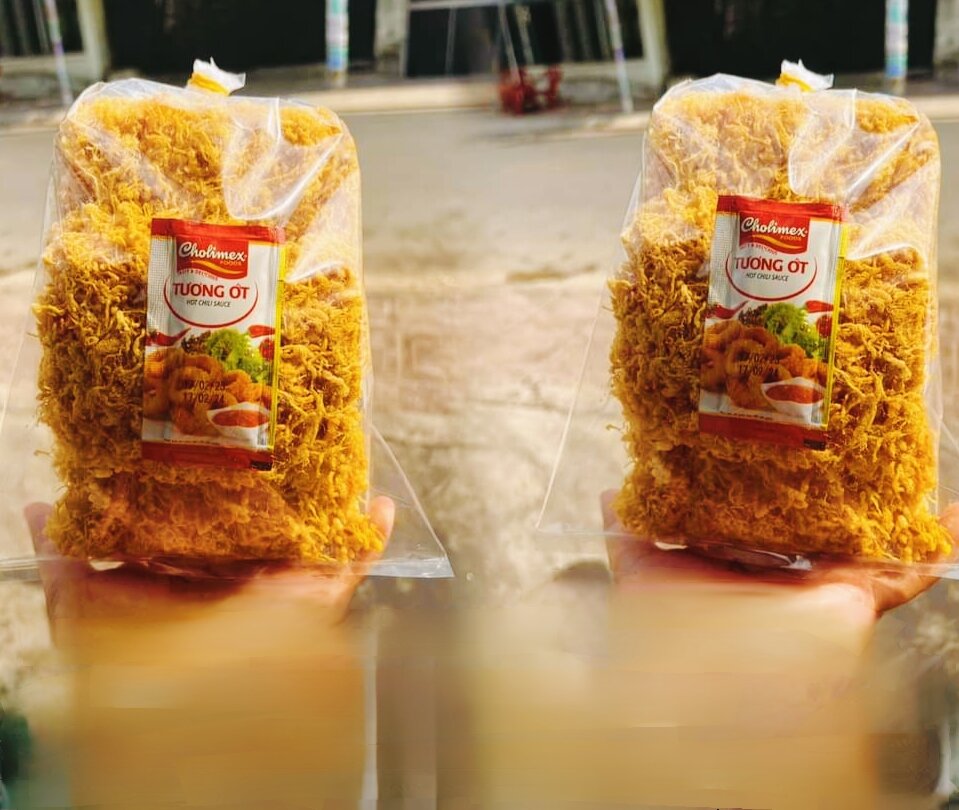 ComBo 2 Túi Cơm Cháy Chà Bông - Cơm sấy Mỗi Túi ( 200 Gram ) Minh Châu