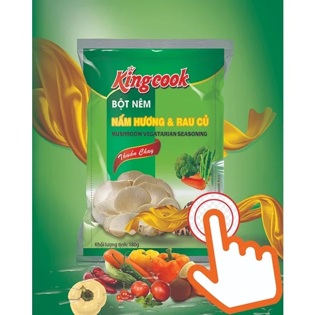 Bột canh rau củ quả & nấm bào ngư gói 180g