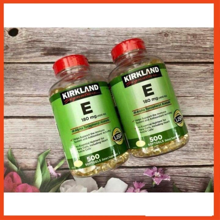 Vitamin E kirkland 500 viên Mỹ