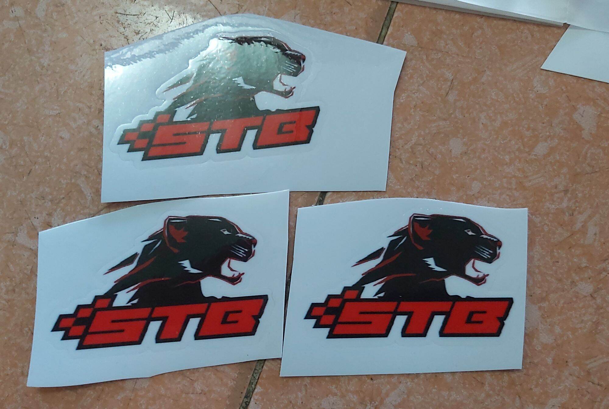 Combo 2 Tem Sticker Decal STB Racing Dán Xe Giá Rẻ