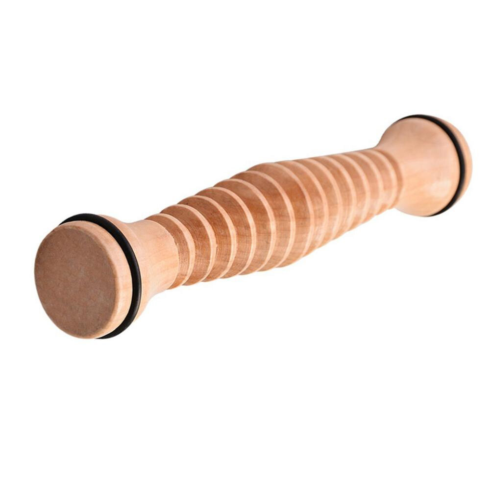 Gỗ con lăn chân máy mát xa kích thước lớn chân vòm giảm đau bấm huyệt myofascial giảm đau hội chứng nhạc cụ