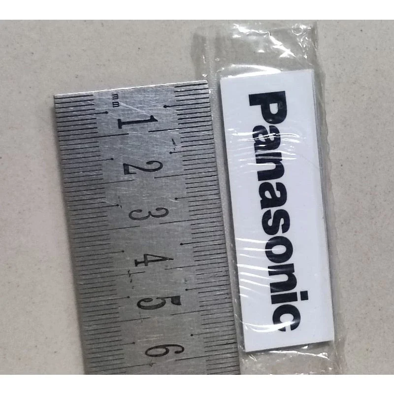 tem dán mặt lạnh điều hoà Panasonic chữ đen