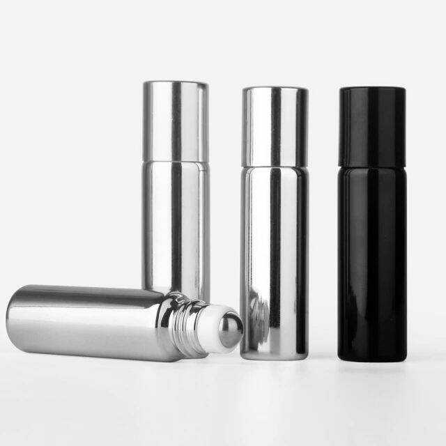 Bộ 8 chai thủy tinh 5ml bi lăn đựng tinh dầu nước hoa dubai son môi nước tiện lợi