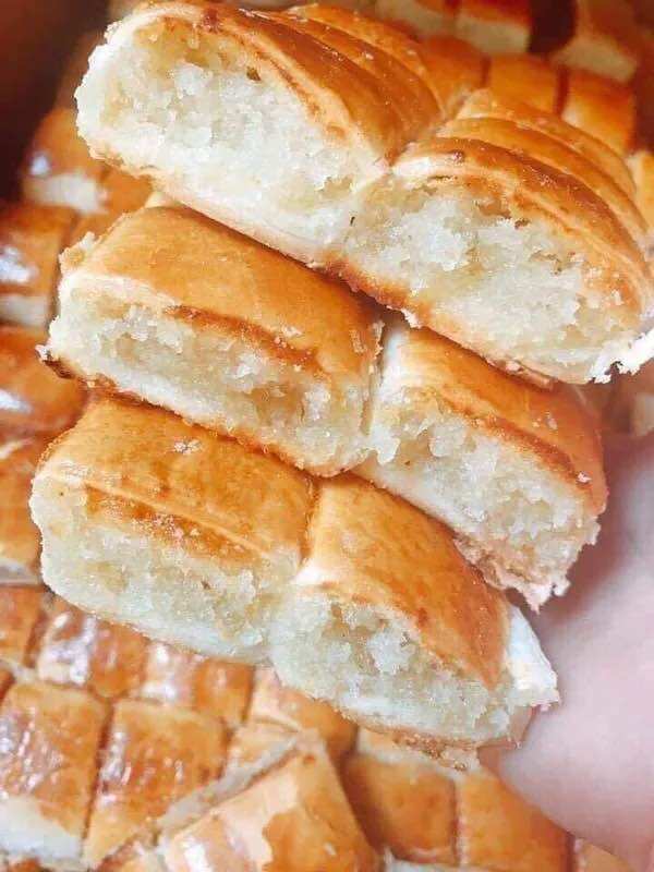 Bánh xếp nhân dừa thơm ngon