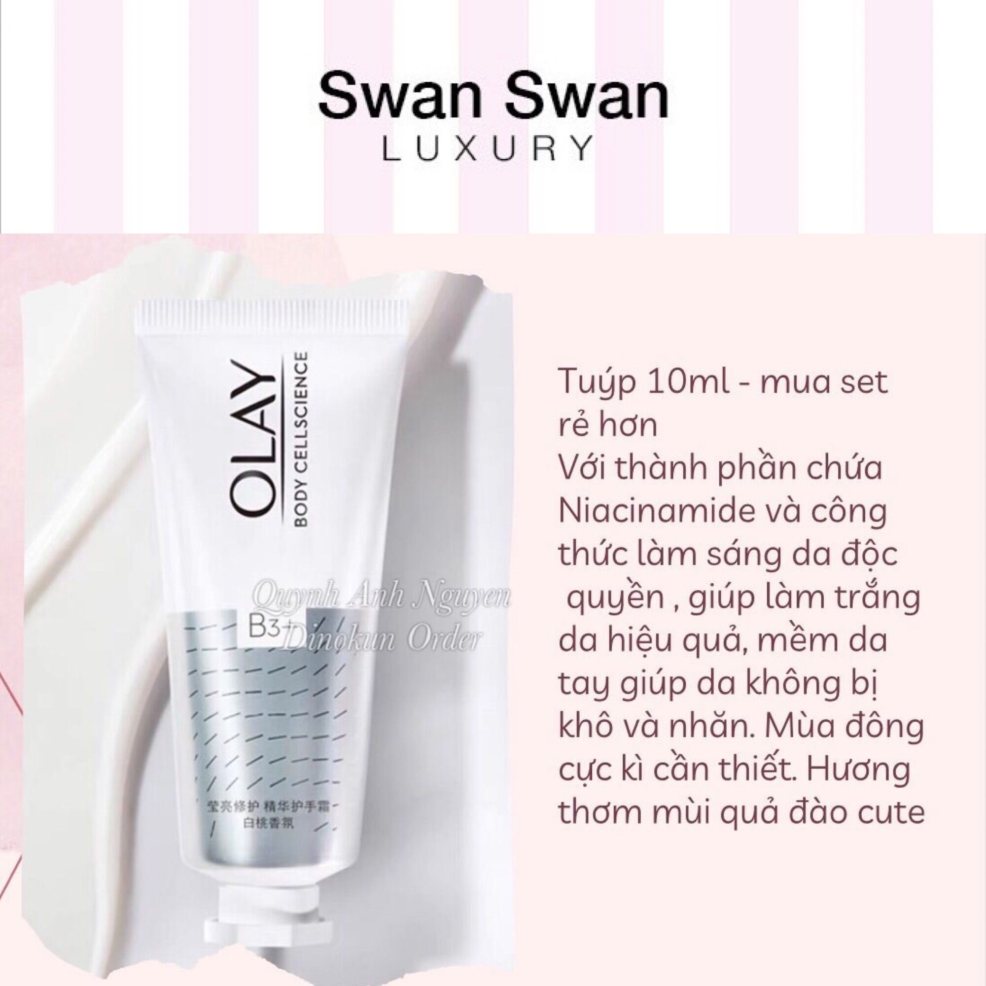 Kem Dưỡng Da Tay Olay B3 Nacinamide 10ml