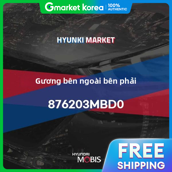 Mirror Outside Rear View Right (876203Mbd0) Giá 6,339,900 Đồng*Miễn phí vận chuyển