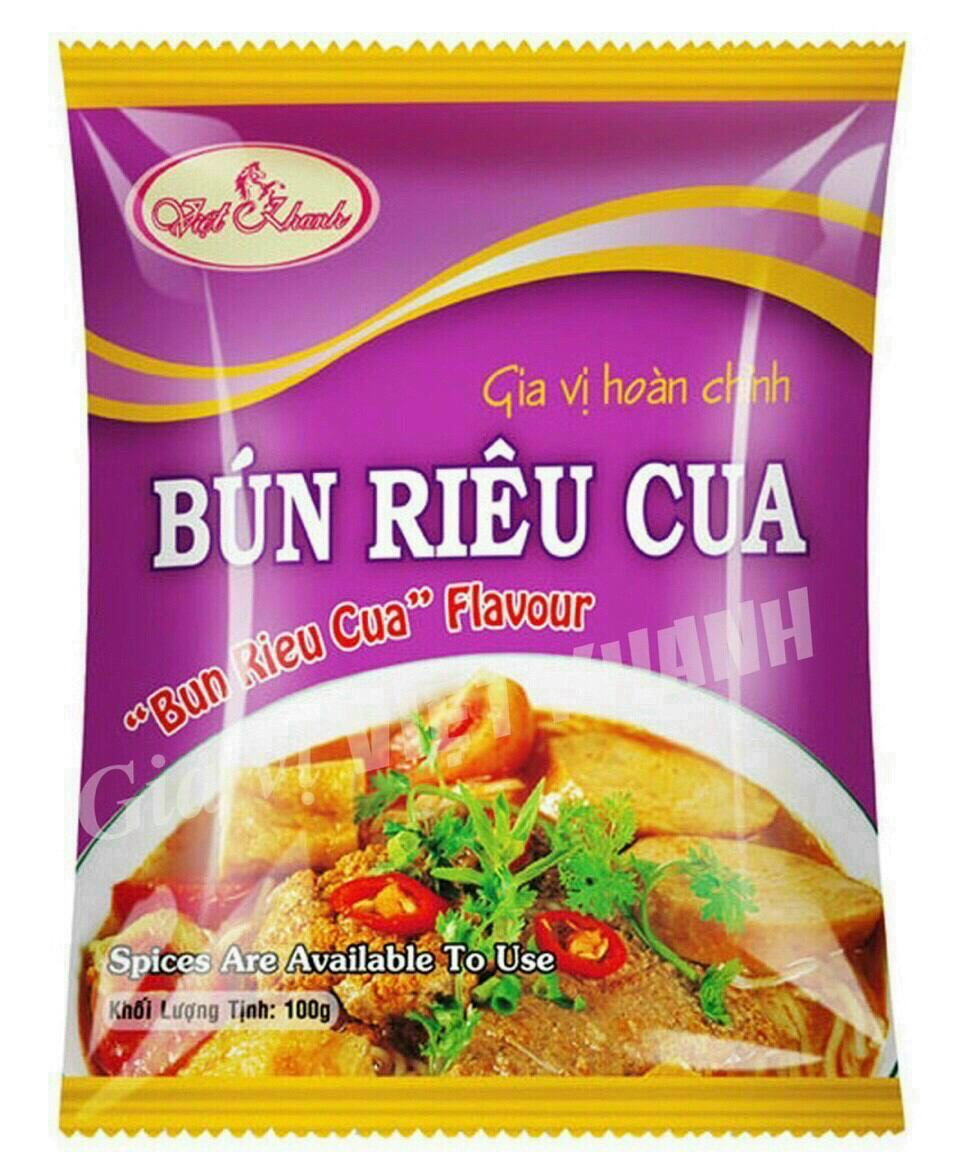 Gia vị hoàn chỉnh bún riêu việt khanh