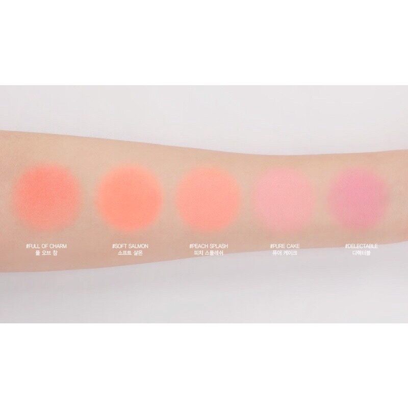 Bảng má hồng 3CE 6 ô Pro Multi Blush Color Palette