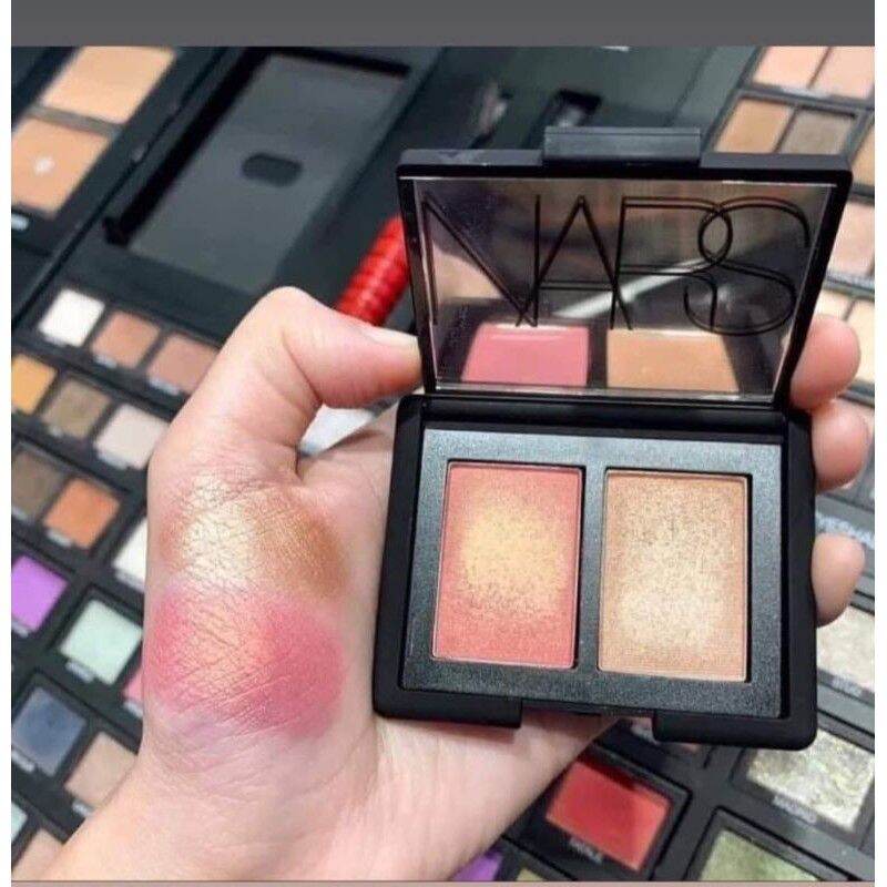 [Hcm]Phấn Tạo Khối_ Má Hồng - Nars Blush/Bronzer Duo Orgasm/ Laguna (Fullsize 5G+4.7G)