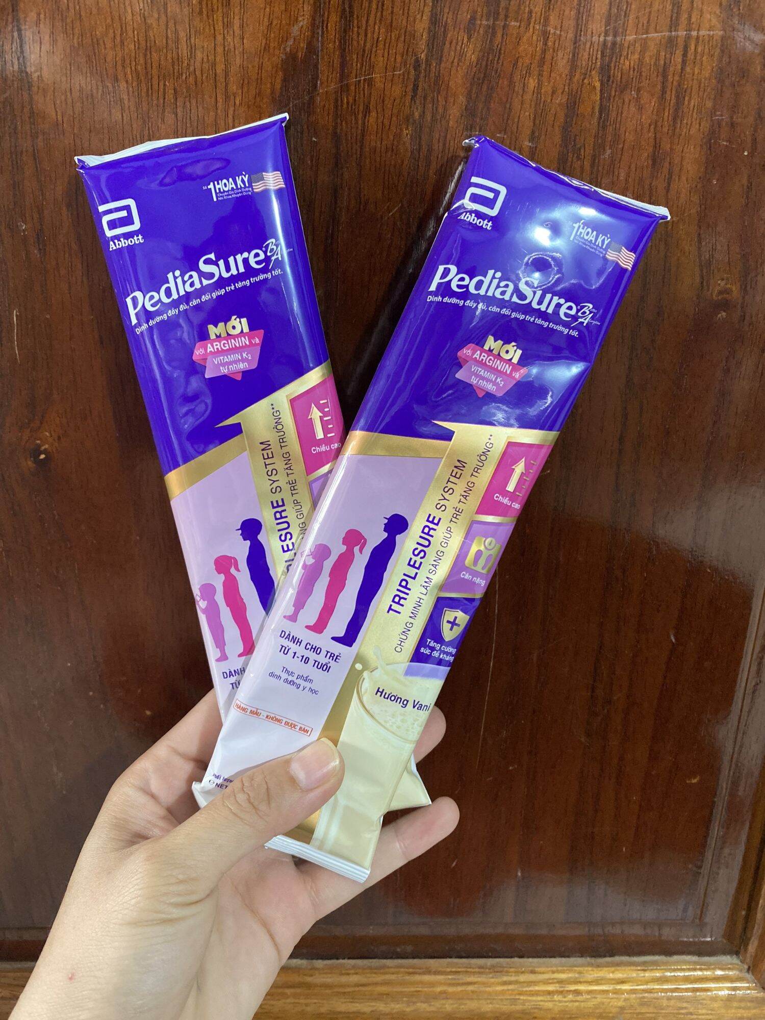 Sữa bột Pediasure gói 48.6g tiện lợi cho bé 1-10 tuổi