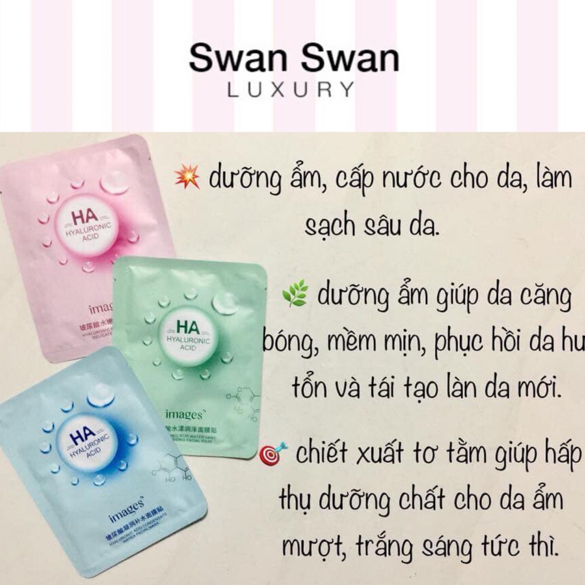Mặt Nạ Dưỡng Da HA IMAGE