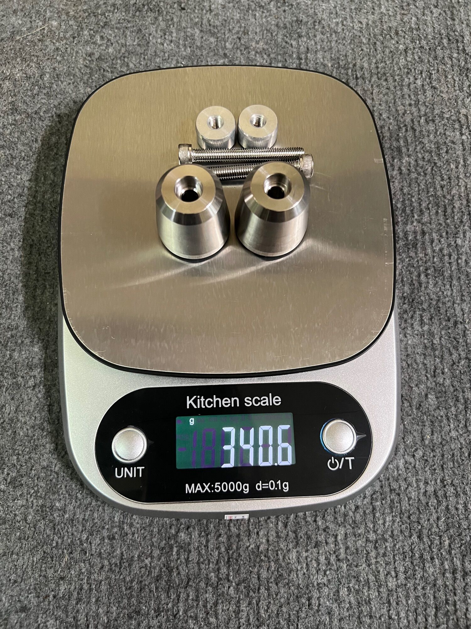 Gù Sh chống rung (inox 304 cnc nguyên khối)