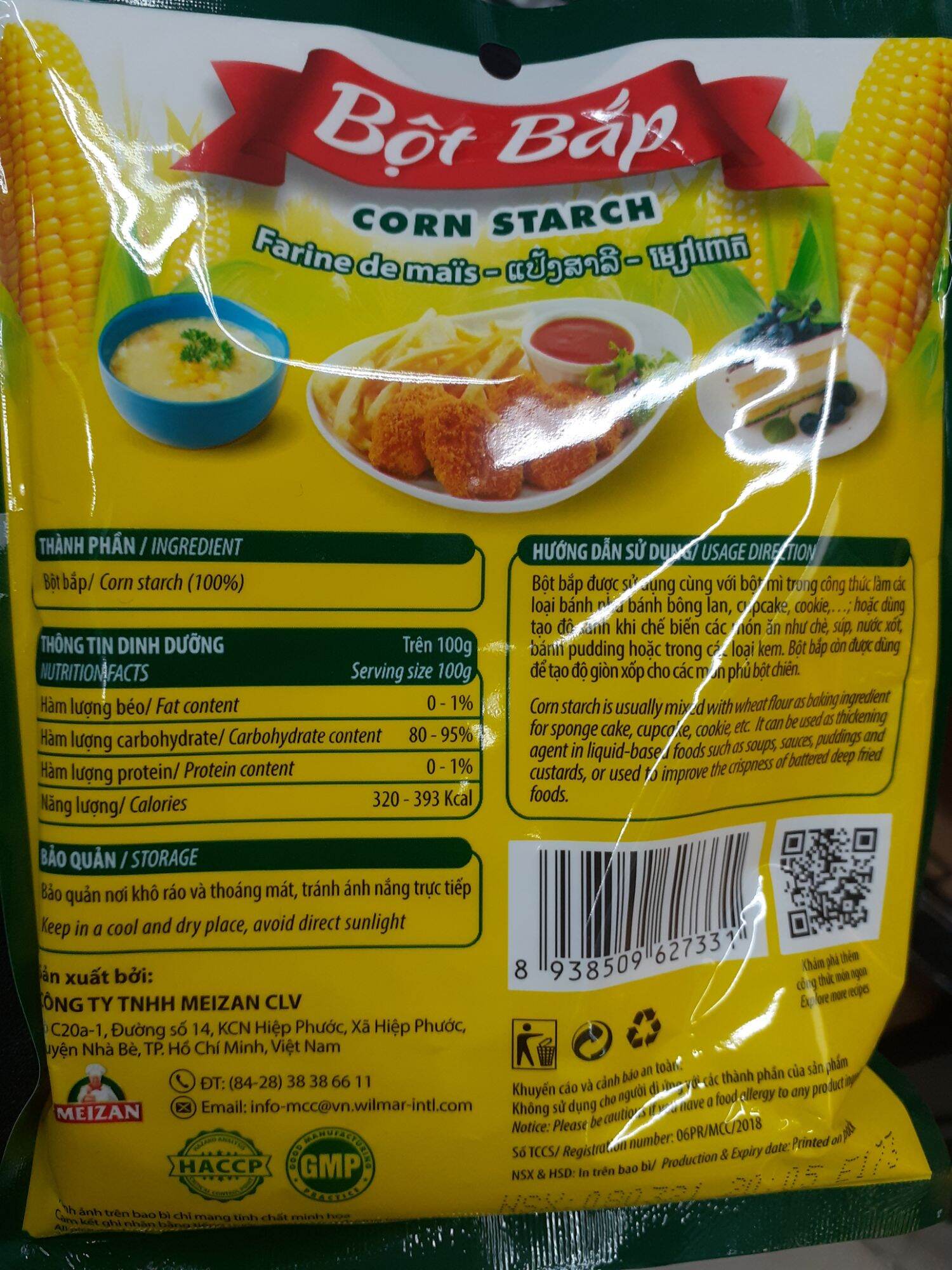 Bột Bắp Meizan 150gr