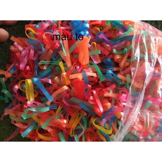 Sỉ 1kg chun bộc tóc nhiều màu