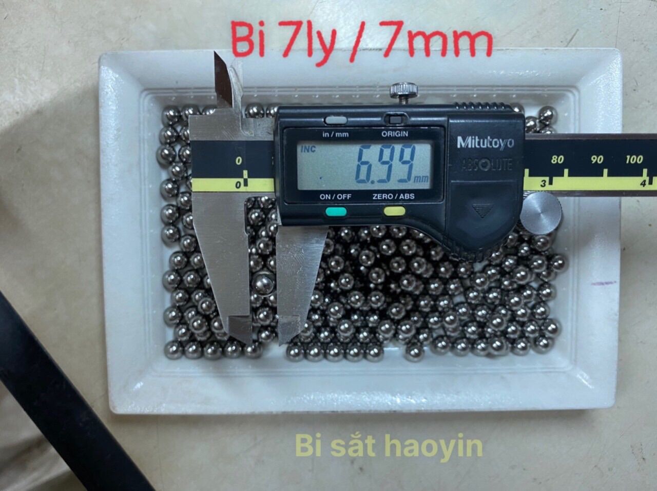 Bi xe đạp bằng sắt 7mm / bi 7 Hàng mới