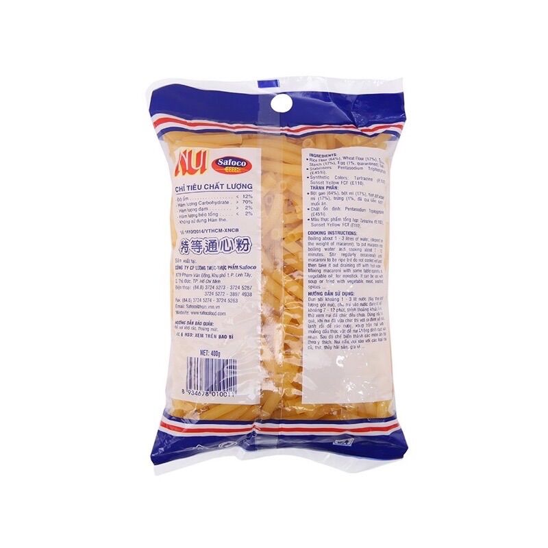 Nui lớn Safoco 400g