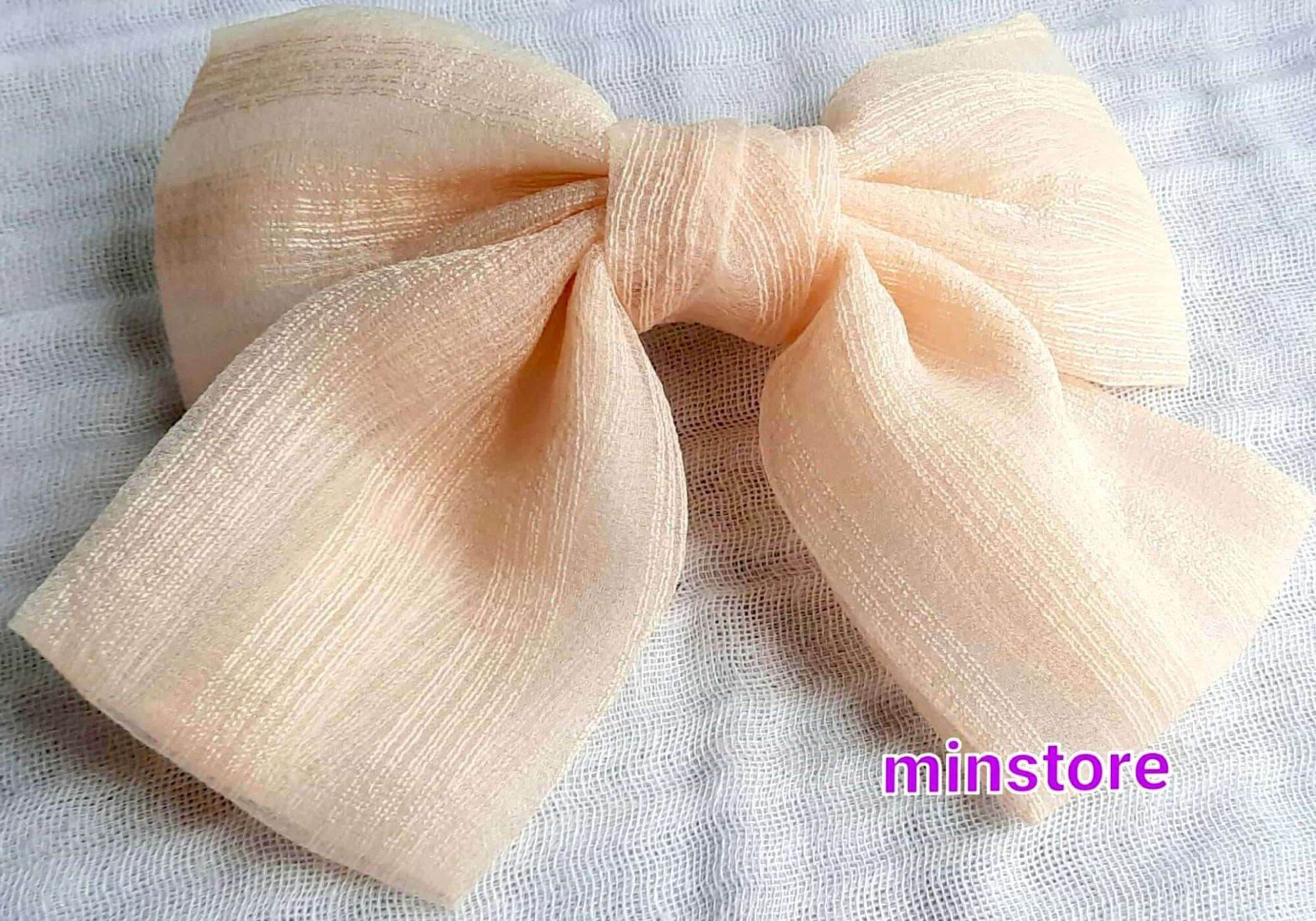 Kẹp tóc nơ lớn thời trang dễ thương