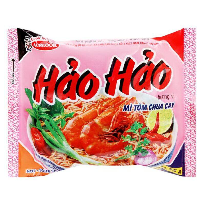Combo mì Hảo Hảo tôm chua cay