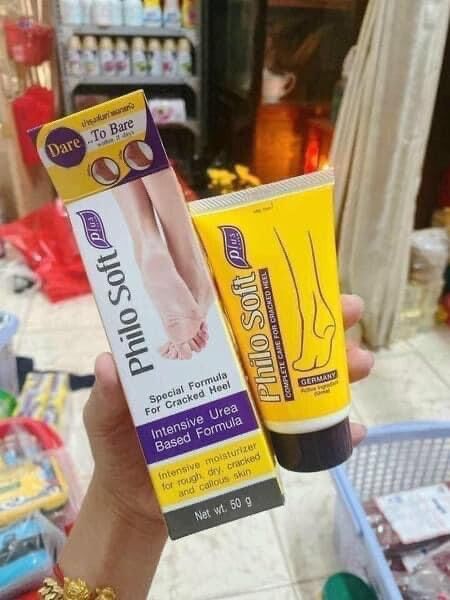 kem dưỡng tri nứt gót chân philo soft thái lan