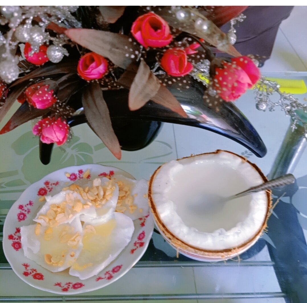 (Combo 2 trái)Đặc Sản Dừa Sáp Dạng Lỏng Thơm Ngon Dinh Dưỡng