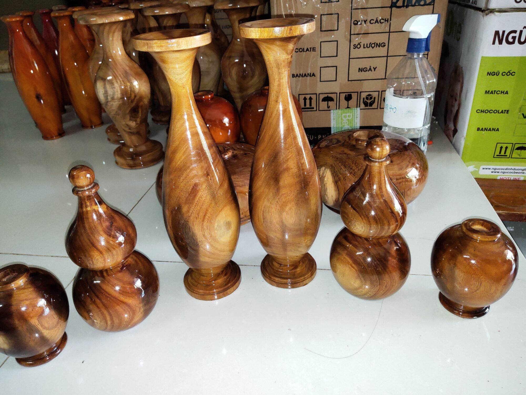 Bộ chum bình hồ lô 6 cai như hình cao 10 đến 30