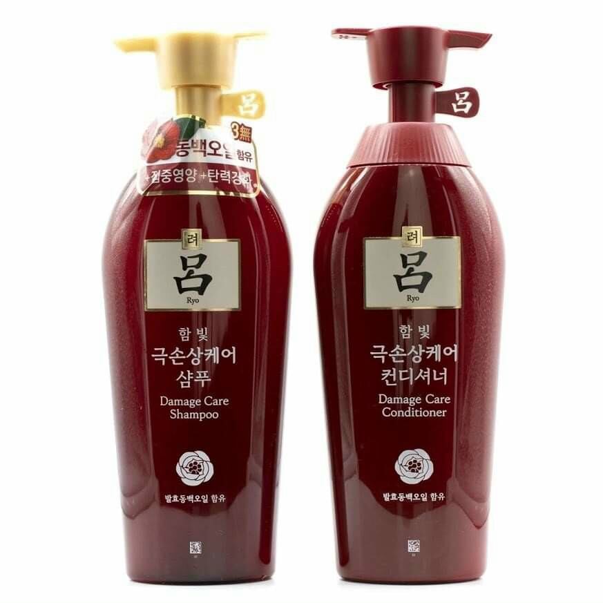 Cặp DẦU GỘI - DẦU XẢ RYO HÀN QUỐC