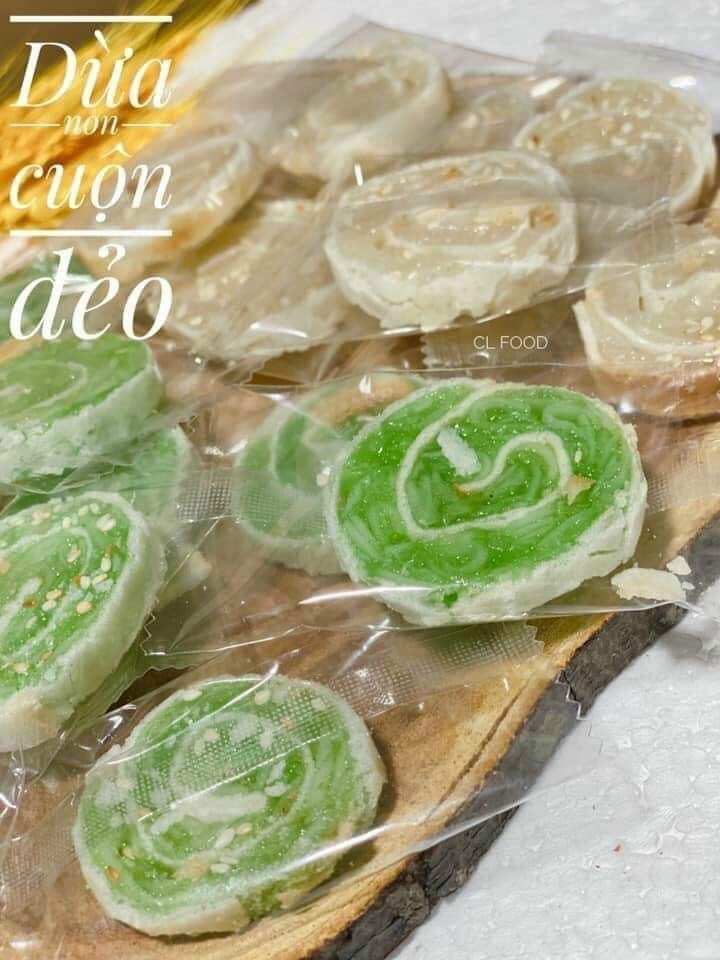 500g kẹo dừa non cuộn